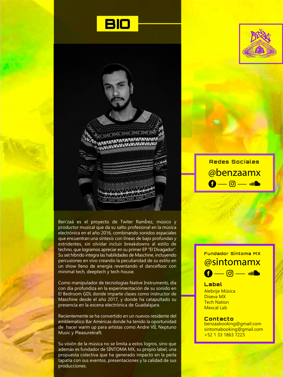 Ben'zaá — biografía y contacto