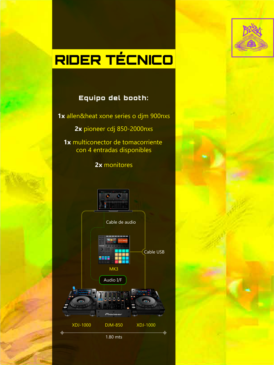 Ben'zaá — rider técnico